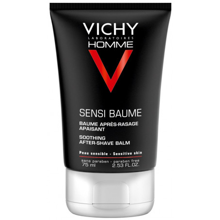 Vichy Homme Sensi Baume Смягчающий бальзам после бритья, 75 мл
