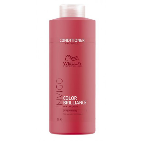 Wella invigo color brilliance бальзам-уход для защиты цвета окрашенных нормальных и тонких  волос 1000 мл