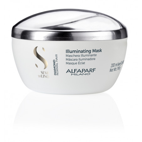 Alfaparf Milano Маска для нормальных волос, придающая блеск SDL DIAMOND ILLUMINATING MASK, 200 мл
