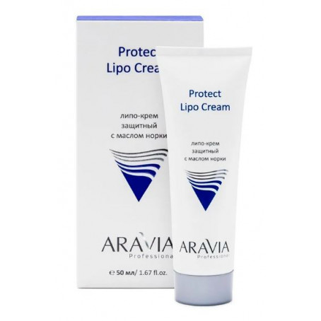 Aravia Крем питательный защитный с маслом норки Protect Lipo Cream, 50 мл