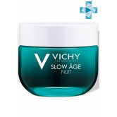 Vichy SLOW AGE Восстанавливающий ночной крем и маска для интенсивной оксигенации кожи, 50 мл