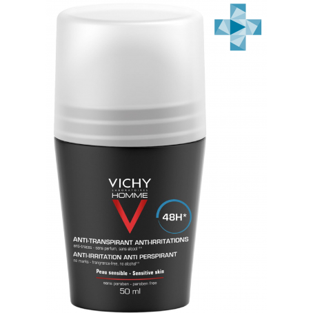 Vichy HOMME Дезодорант для чувствительной кожи 48 часов, 50 мл