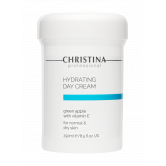 Christina Hydrating Day Cream Green Apple + Vitamin E Увлажняющий дневной крем с витамином Е для нормальной и сухой кожи 