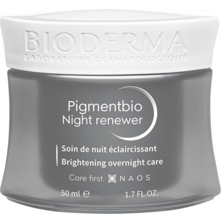 Bioderma Pigmentbio Осветляющий крем для лица ночной восстанавливающий Night Renewer 50 мл