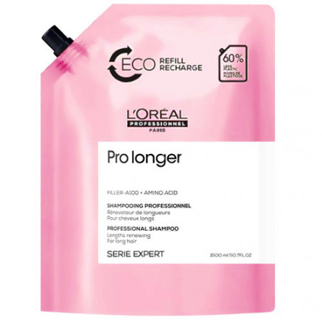 L'Oreal Professionnel Serie Expert Pro Longer Шампунь для восстановления волос по длине, рефил, 1500 мл