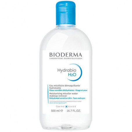 Bioderma Hydrabio H2O Мицеллярная для обезвоженной кожи, 500 мл
