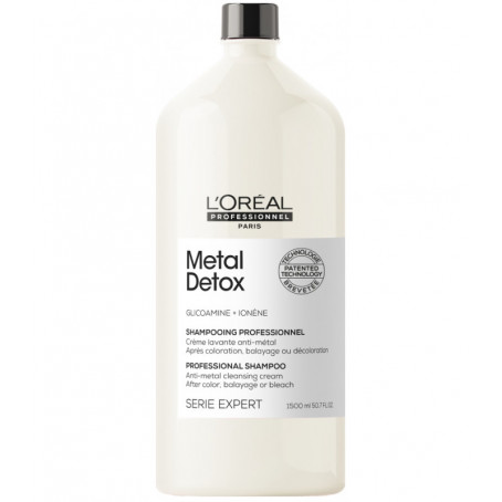 L'Oreal Professionnel Serie Expert Metal Detox Шампунь для восстановления окрашенных волос, 1500 мл