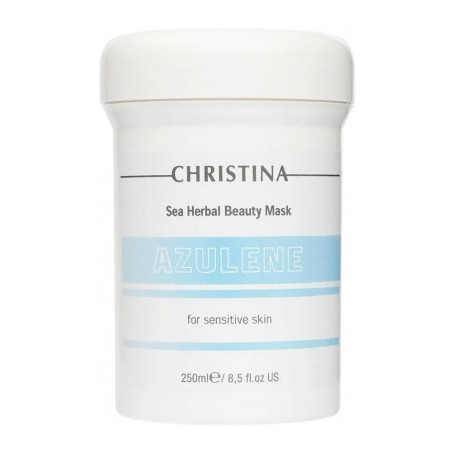 Christina Sea Herbal Mask Azulene for sensitive skin Маска красоты для чувствительной кожи, 250 мл