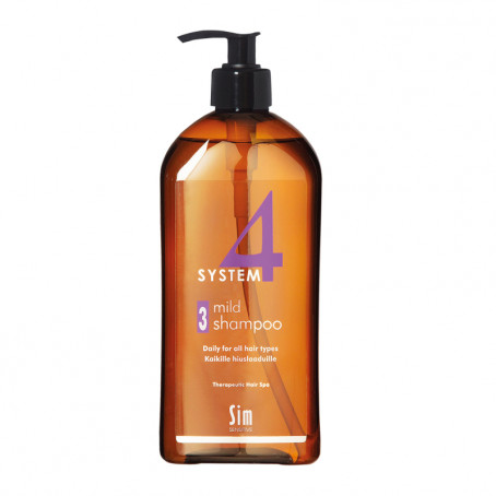 Sim Sensitive System 4 Терапевтический шампунь № 3 500 мл (mild climbazole shampoo 3)