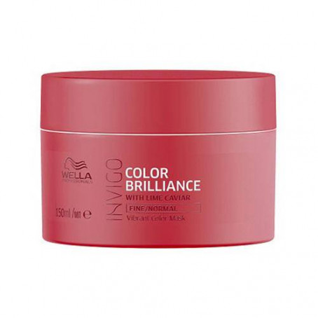 Wella invigo color brilliance маска-уход для защиты цвета окрашенных нормальных и тонких волос 150 мл
