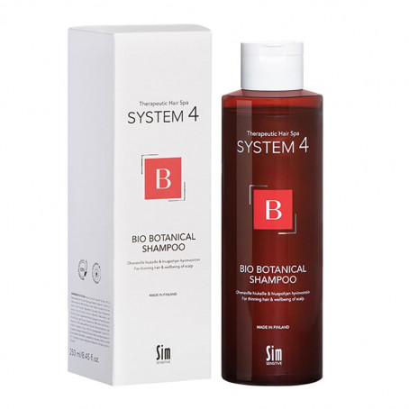 Sim sensitive SYSTEM 4 Шампунь биоботанический против выпадения и для стимуляции волос, 500 мл