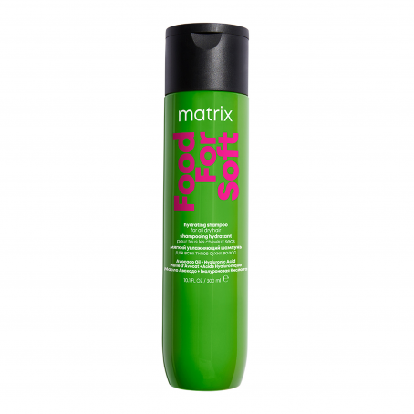 Matrix Профессиональный увлажняющий шампунь Food For Soft для сухих волос с маслом авокадо и гиалуроновой кислотой 300мл
