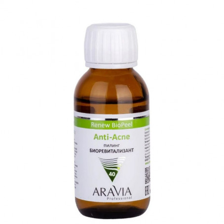 Aravia Пилинг-биоревитализант для жирной и проблемной кожи Anti-Acne Renew Biopeel, 100 мл