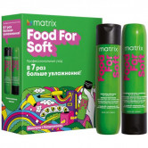 Matrix Набор Total Results Food For Soft Весна 2024 для увлажнения сухих волос, 300 мл + 300 мл