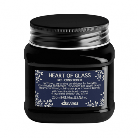 Davines Питательный кондиционер для светлых волос Heart of Glass Rich Conditioner, 250 мл