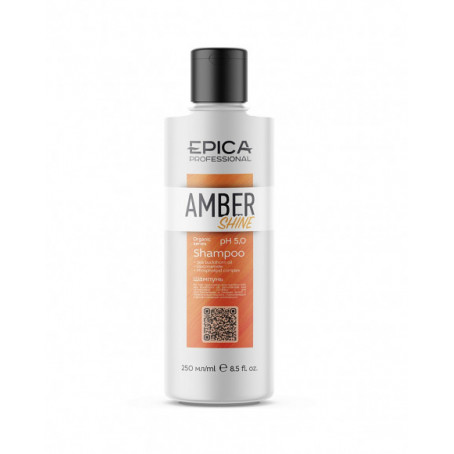 EPICA Amber Shine ORGANIC ШАМПУНЬ для восстановления и питания, 250 мл