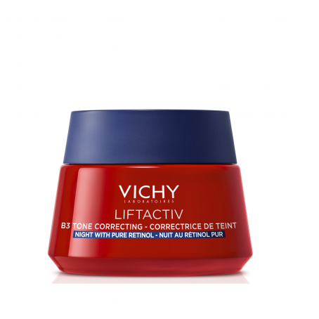 Vichy  LIFTACTIV B3 Ночной крем для лица с ретинолом против пигментации и морщин, 50 мл