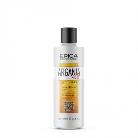 EPICA Кондиционер для придания блеска с маслом арганы Argania Rise ORGANIC, 250 мл