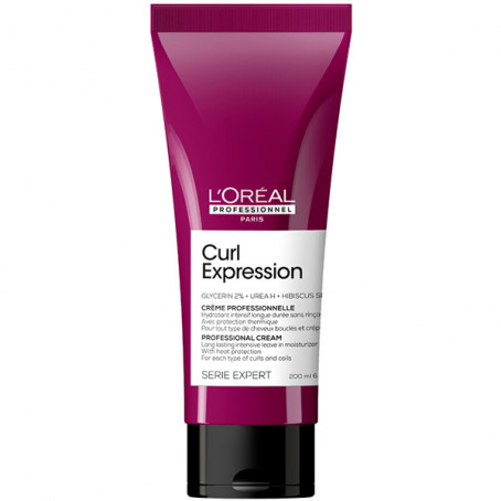 L'Oreal Professionnel Крем-уход несмываемый Curl Expression для всех типов кудрявых волос, 200 мл