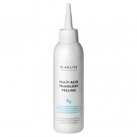 M.Aklive Multi Acid Trihology Peeling Мультикислотный пилинг для кожи головы, 200 мл