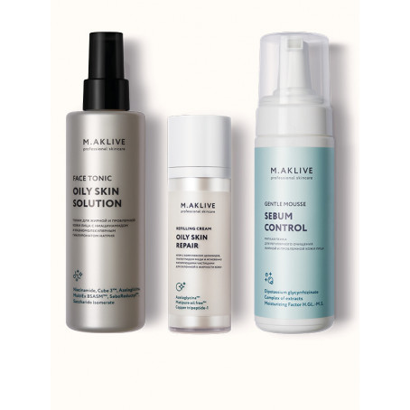 M.AKLIVE Набор "Niacinamide Protocol - уход для жирной кожи" M.AKLIVE Набор "Niacinamide Protocol - уход для жирной кожи"