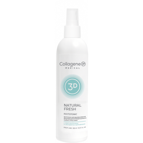 Medical Collagene 3D Фитотоник ПРОФ NATURAL FRESH, 300 мл