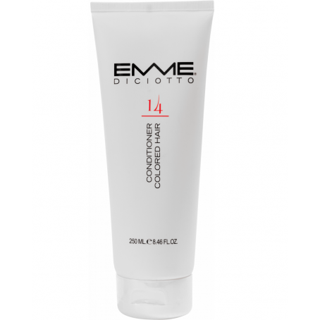 Emmediciotto Кондиционер для питания и поддержки цвета волос 14 CONDITIONER COLORED HAIR, 250 мл 250 МЛ, ТУБА Emmediciotto Кондиционер для питания и поддержки цвета волос 14 CONDITIONER COLORED HAIR, 250 мл 250 МЛ, ТУБА