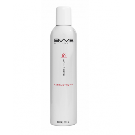 Emmediciotto Лак для волос экстра сильной фиксации 18 HAIR SPRAY EXTRA STRONG, 400 мл Emmediciotto Лак для волос экстра сильной фиксации 18 HAIR SPRAY EXTRA STRONG, 400 мл