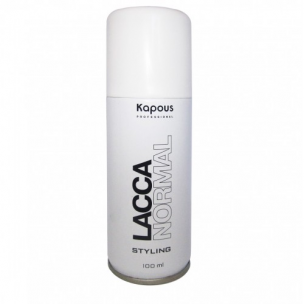 Kapous professional лак аэрозольный для волос нормальной фиксации 100 мл