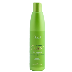 Estel curex classic бальзам увлажнение и питание для всех типов волос 250 мл