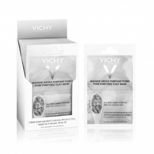 Vichy Минеральная очищающая поры маска с глиной masque argile purifiant pores 2х6 мл