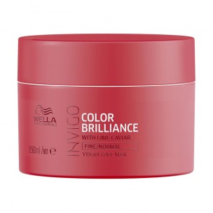 Wella invigo color brilliance маска-уход для защиты цвета окрашенных нормальных и тонких волос 500 мл